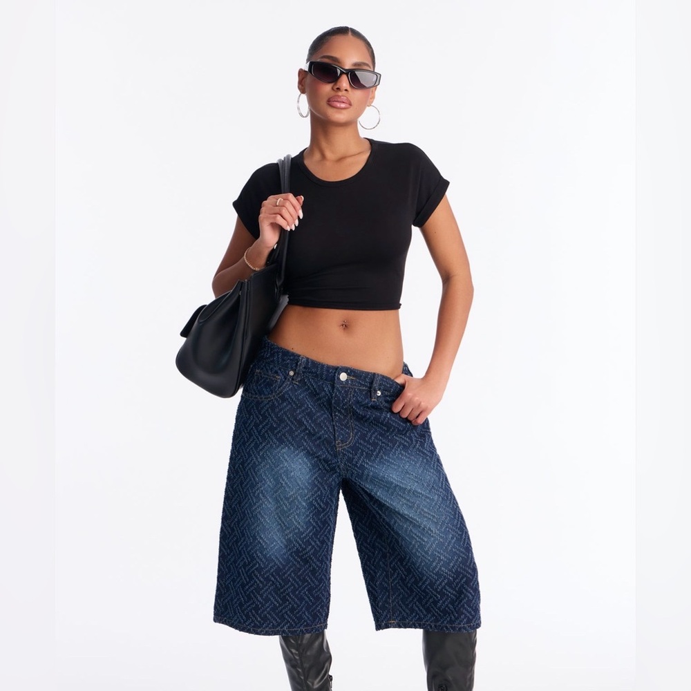 Denim jorts
